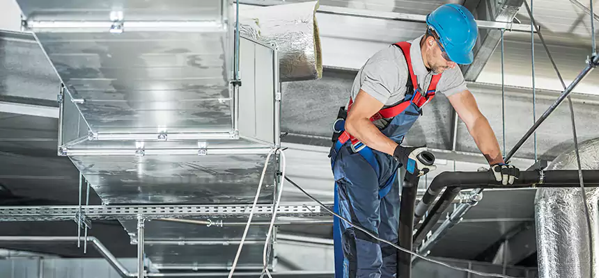 Precise Air Duct Vent Installation in Godfrey